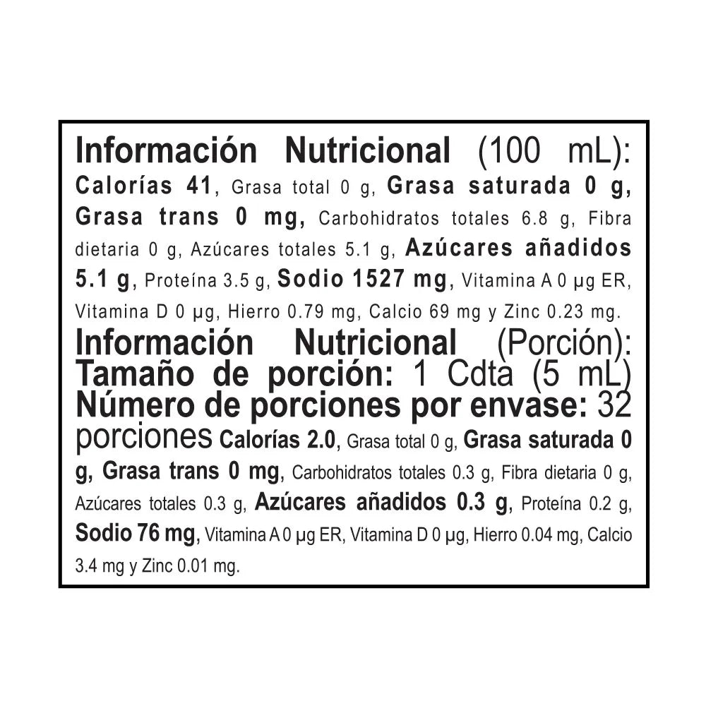 Salsa Negra San Jorge Botella X 160ml