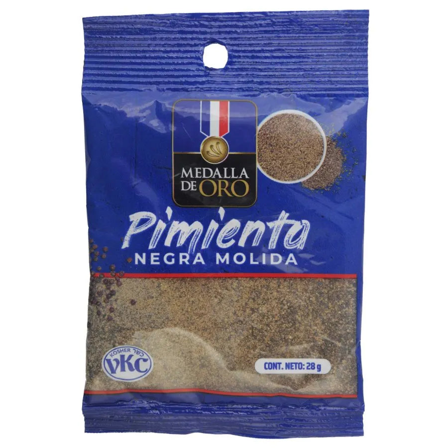 Condimento Medalla De Oro Pimienta Negra Molida 20 G