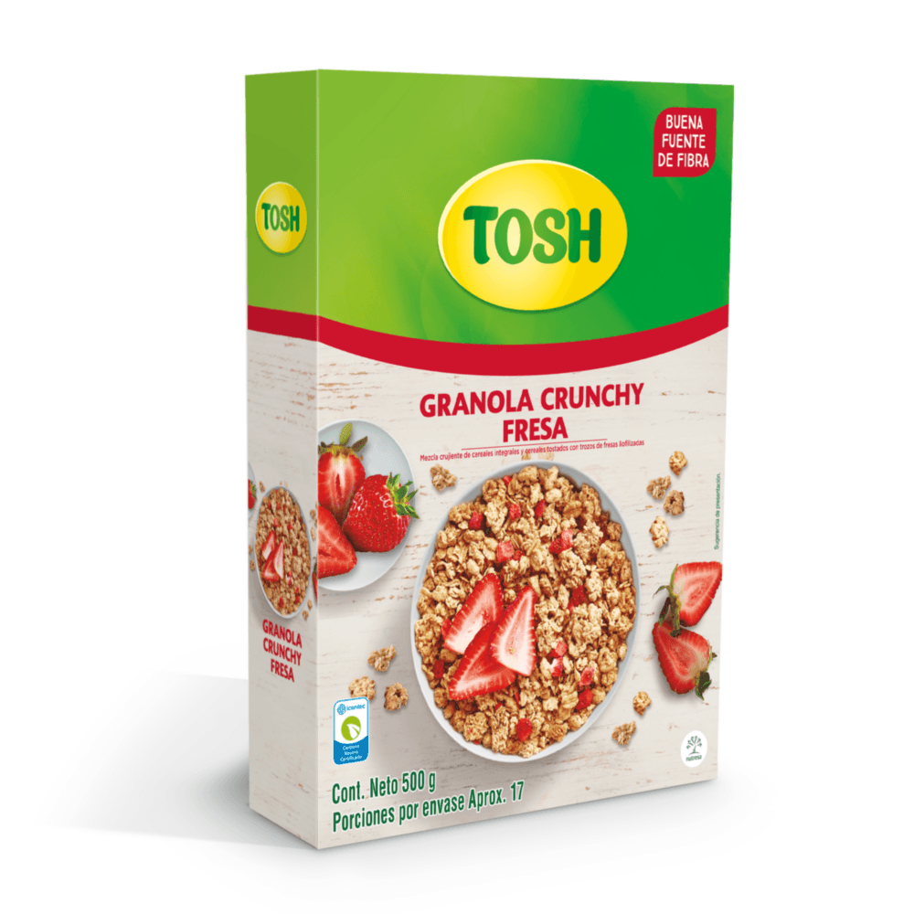Granola Tosh Chocolate Caja 300 G