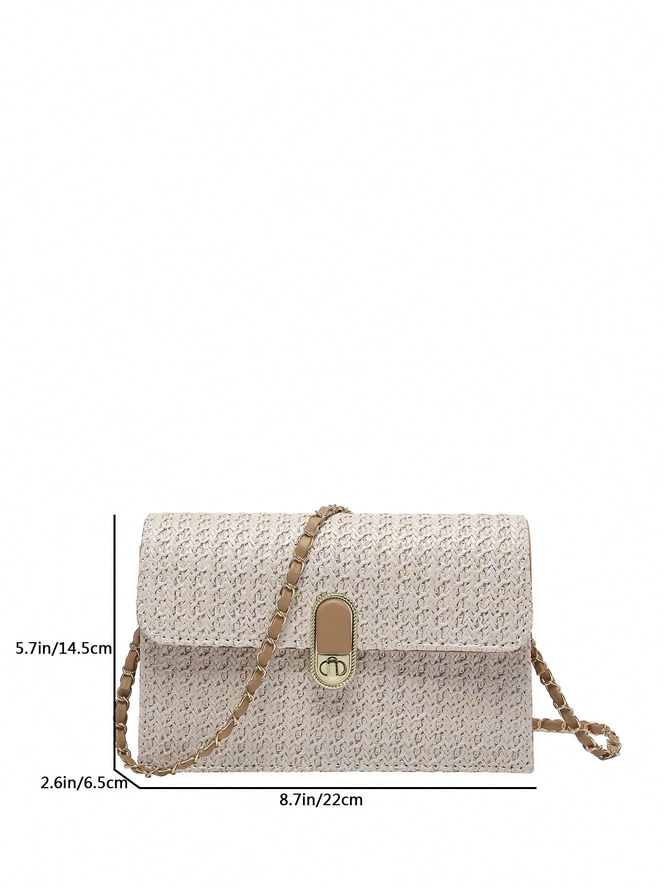 Casual All-In-One Solid Color PU Small Square Bag Flip Cover Women'S Shoulder Bag Fashion Design Bag