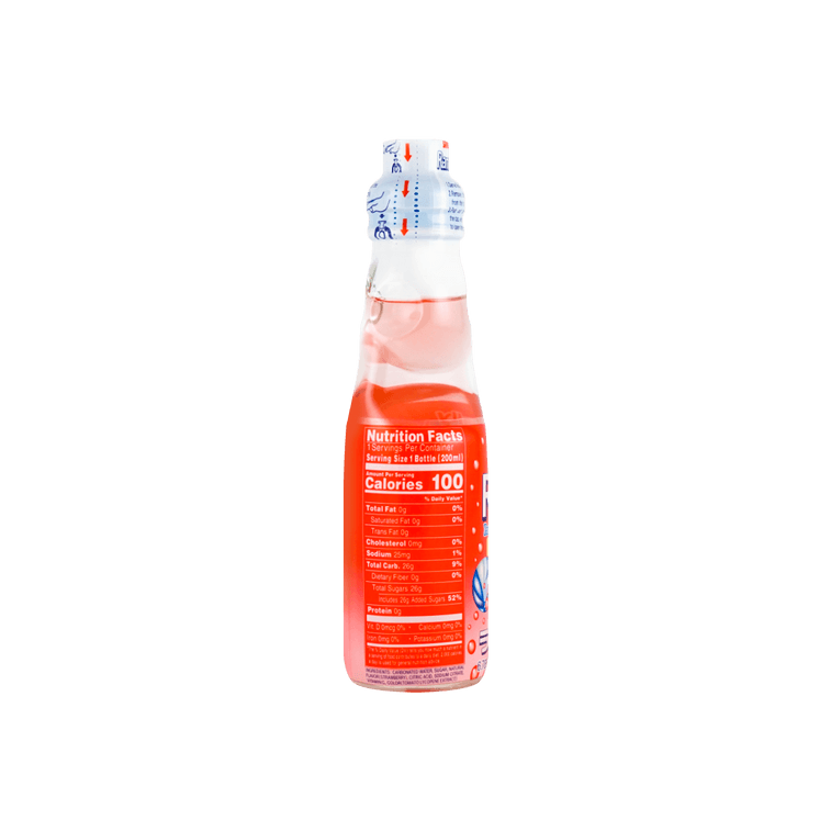 Ramune sabor fresa 6.76 fl oz