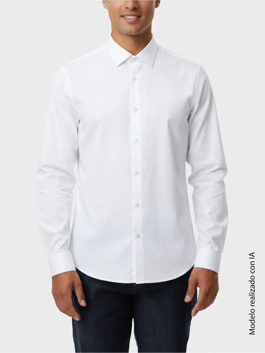 Arturo Calle Camisa Business Manga Larga Para Hombre