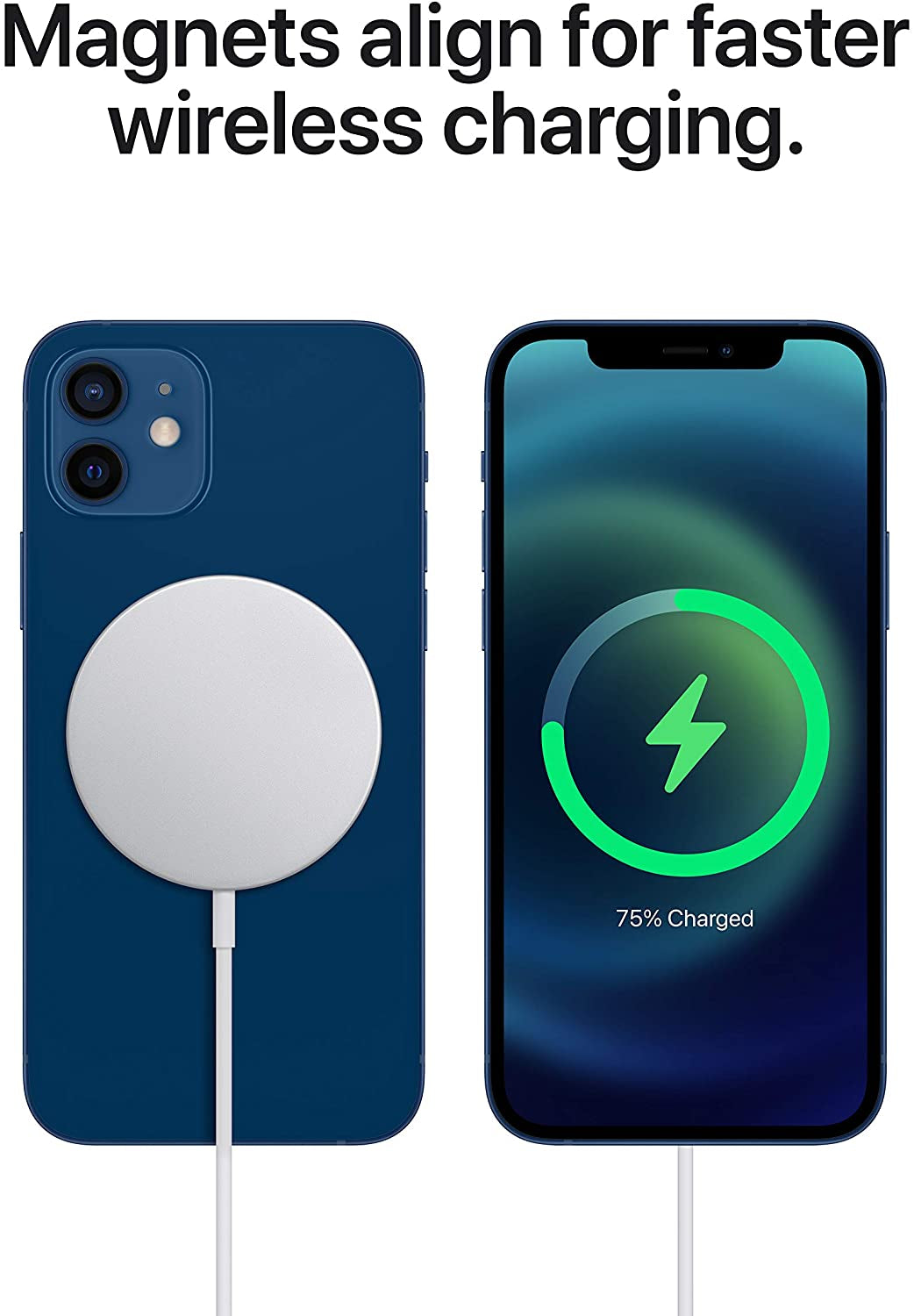 Magsafe Charger - Wireless Charger with Fast Charging Capability, Compatible with Iphone and Airpods
