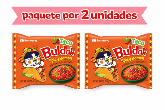 Buldak sabor a tacos