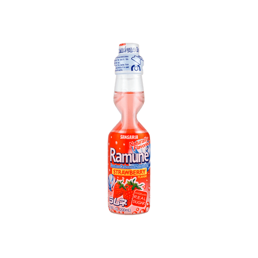 Ramune sabor fresa 6.76 fl oz