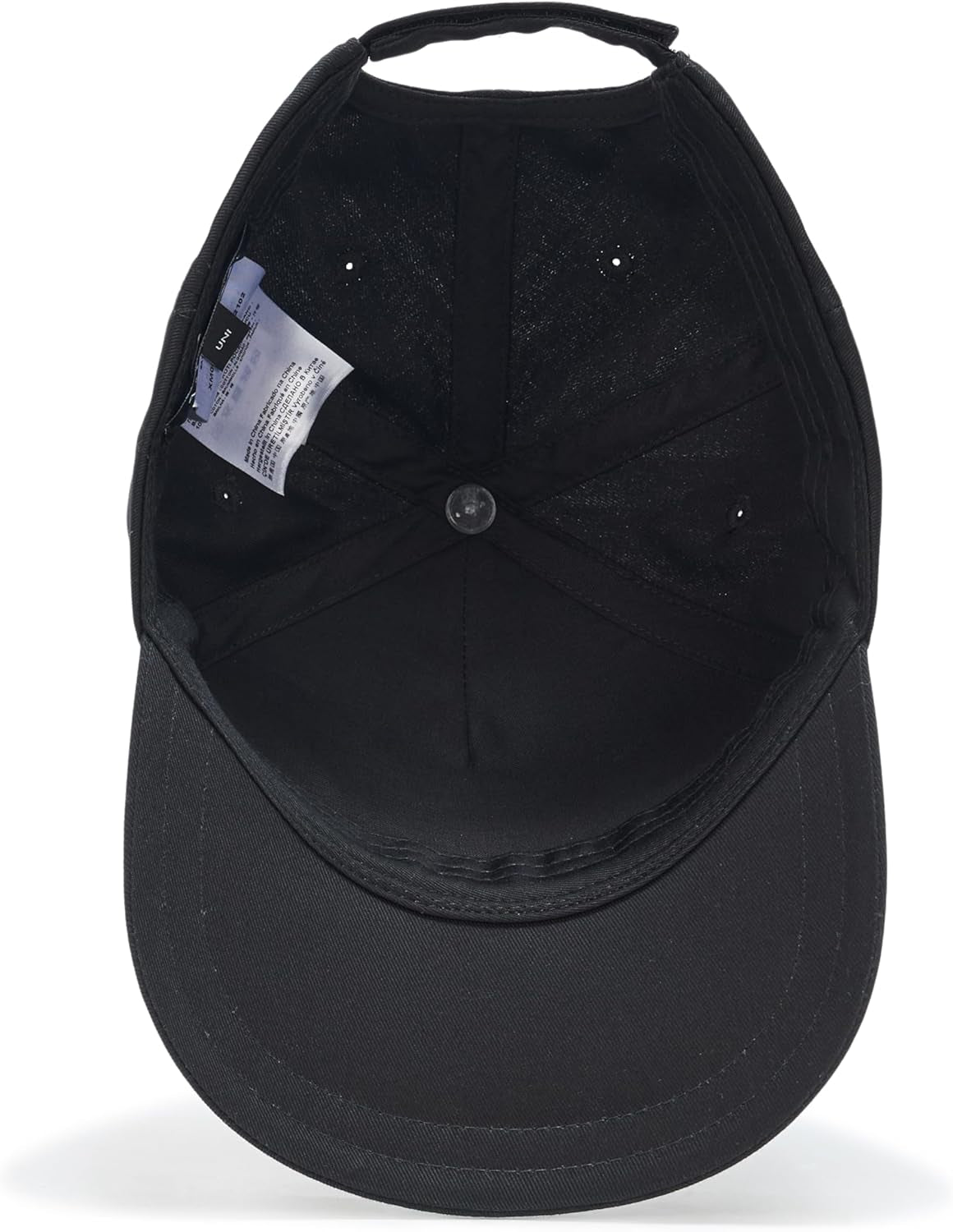 Men'S Milano Black & Gold Baseball Hat, Black, One Size