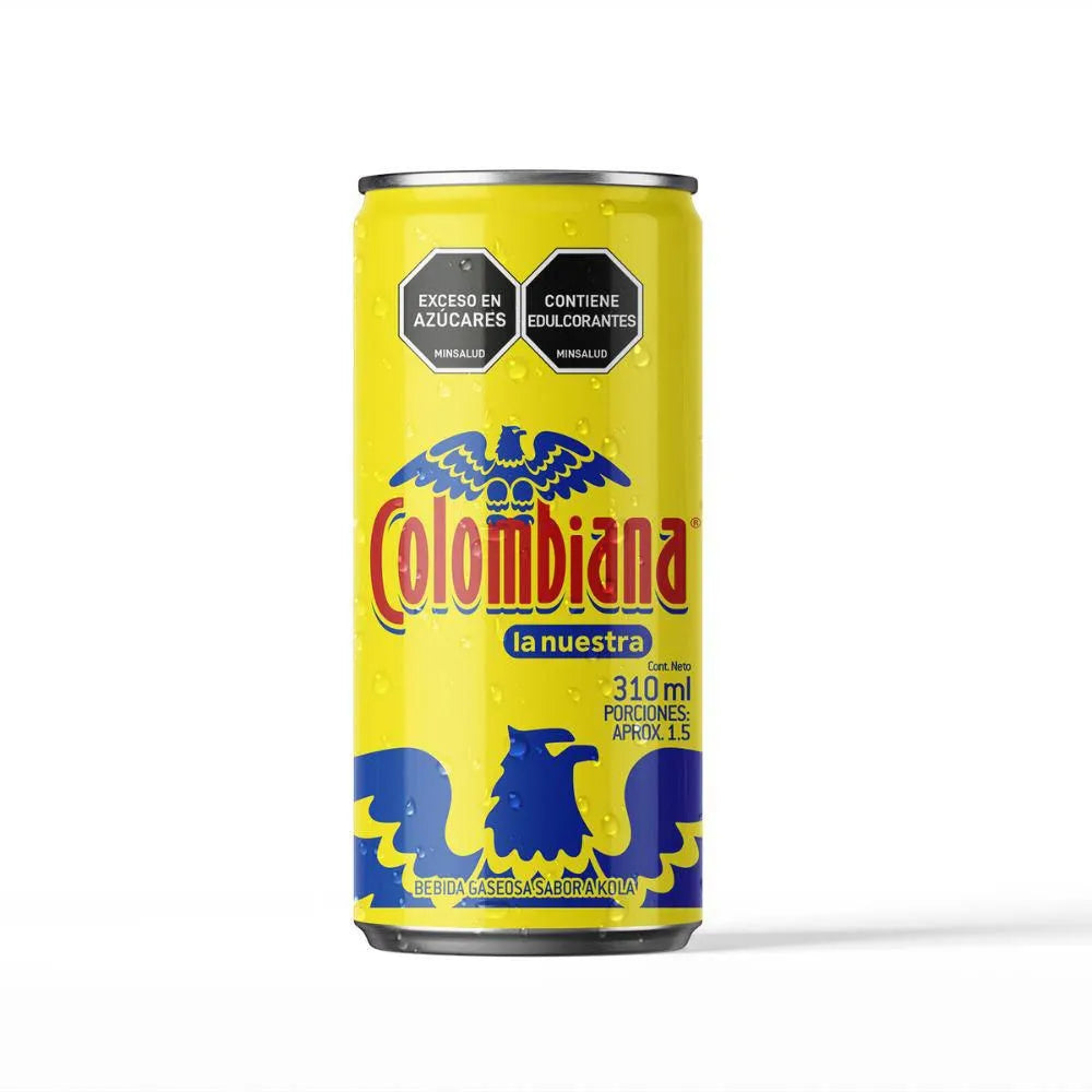 Gaseosa COLOMBIANA en lata x6und (1860 ml)