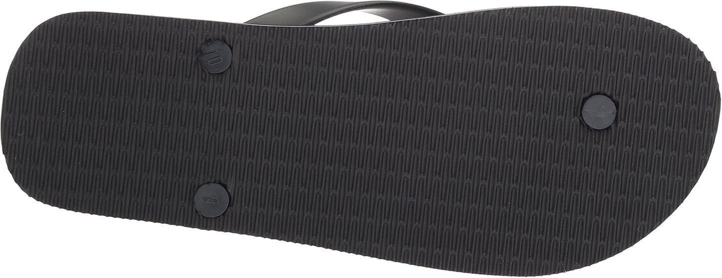 Men'S Solid Flip Flops