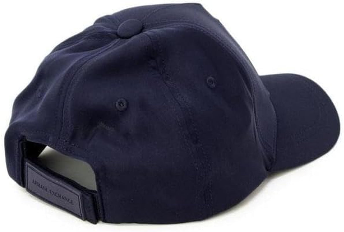 A|X  Men'S 3D Rubber AX Tonal Logo Hat, Navy, UNI