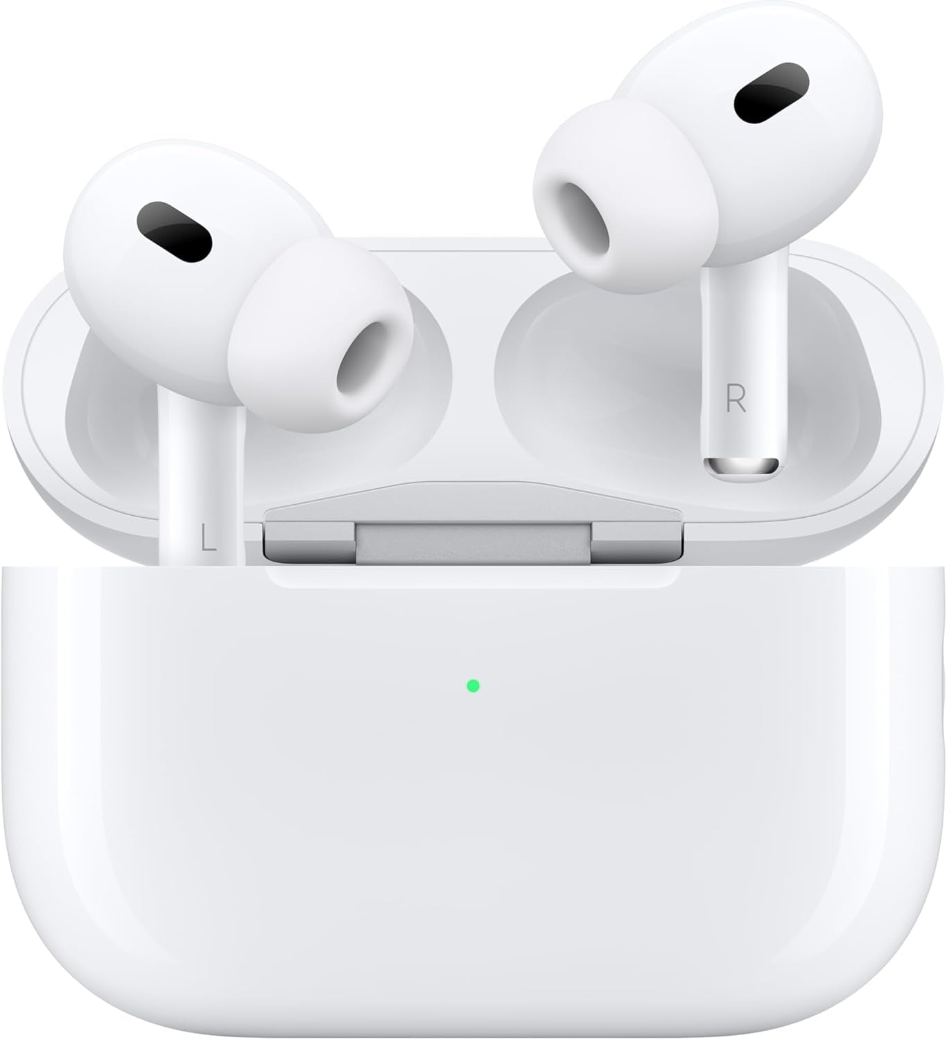 Airpods Pro (2Nd Generation) Wireless Ear Buds with USB-C Charging, up to 2X More Active Noise Cancelling Bluetooth Headphones, Transparency Mode, Adaptive Audio, Personalized Spatial Audio