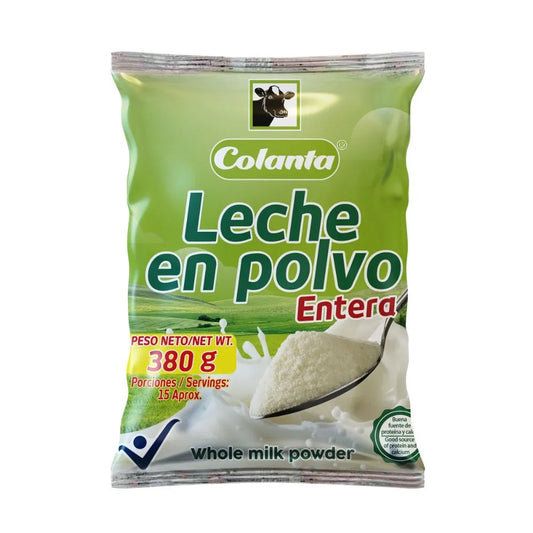 Leche En Polvo Colanta Entera 380 G