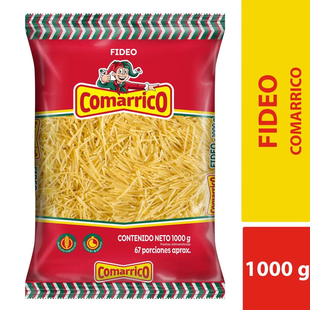 PASTA FIDEO COMARRICO 1 Kg
