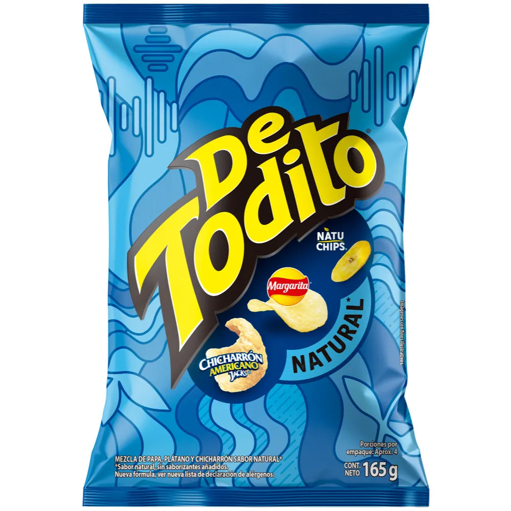 PASABOCA DETODITO MEZC NAT 165g
