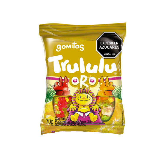 GOMAS TRULULU OSOS ORO 70G