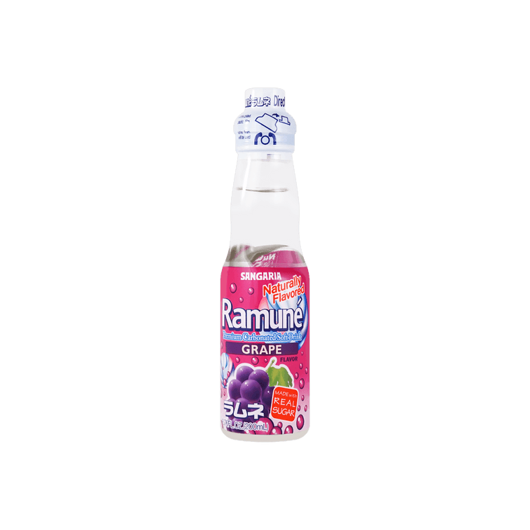 Ramune sabor uva 200 ml