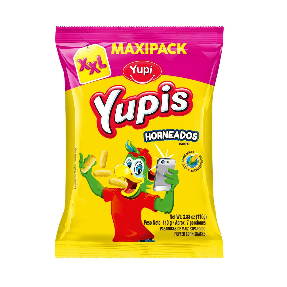 PASABOCA YUPI MAIZ HORNEADOS 110G