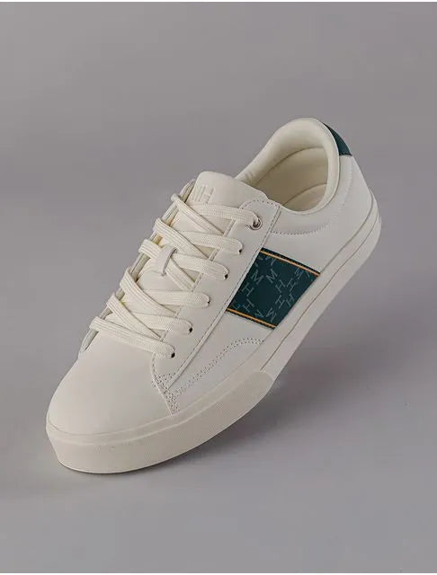 Mario Hernández Tenis para hombre Huella Blanco Naval