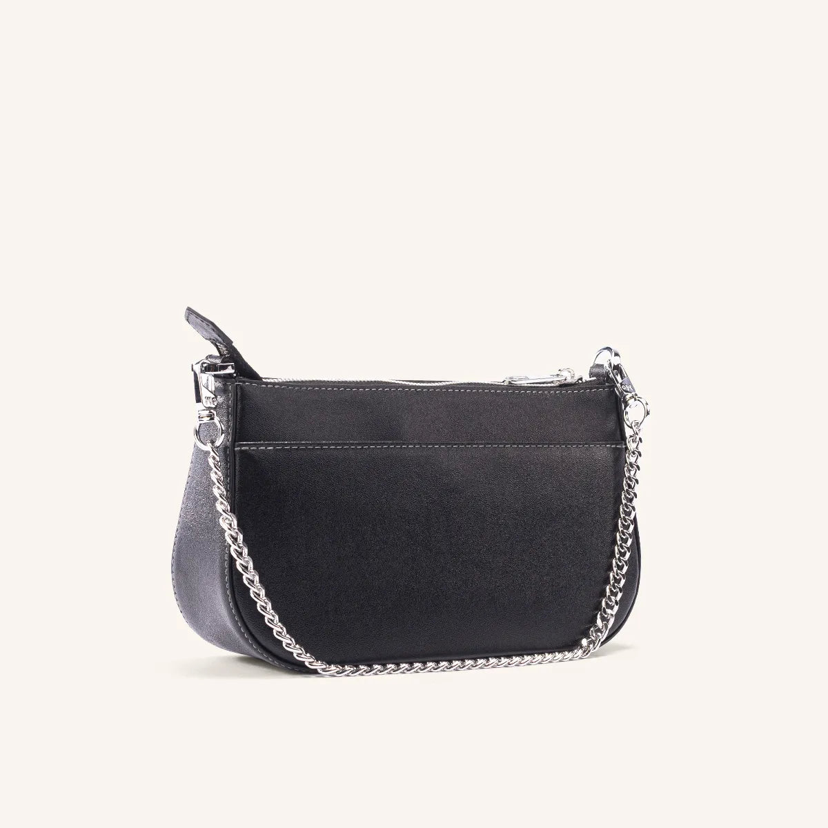 Mario Hernandez Manos Libres Pouch Bluma Lt Platino Mariposas