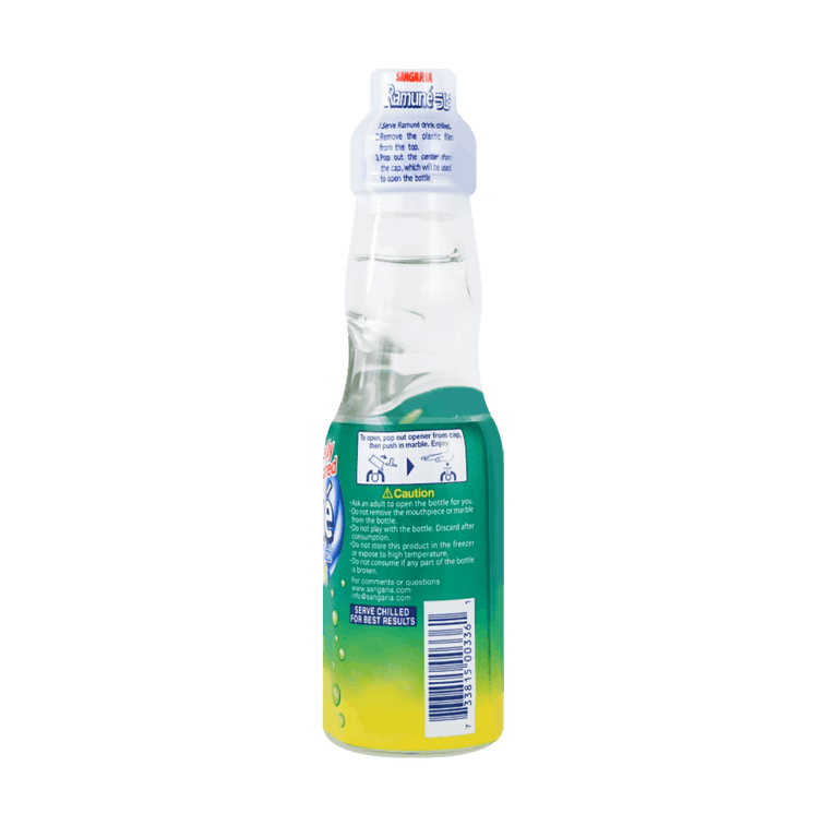 Ramune sabor melón, 6.76 fl oz