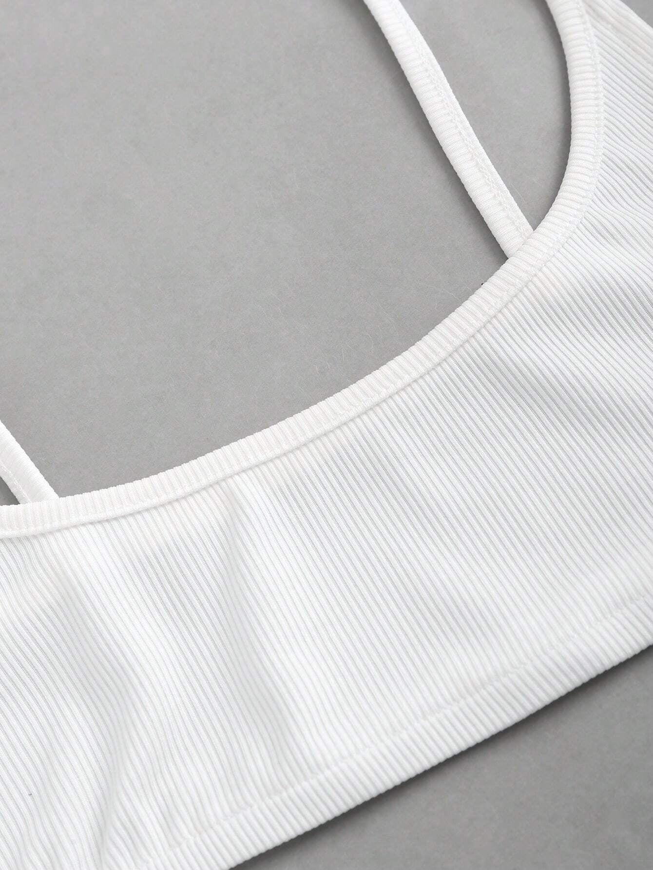 Egrlera Women'S Summer Solid Color Simple Daily Wear Camisole