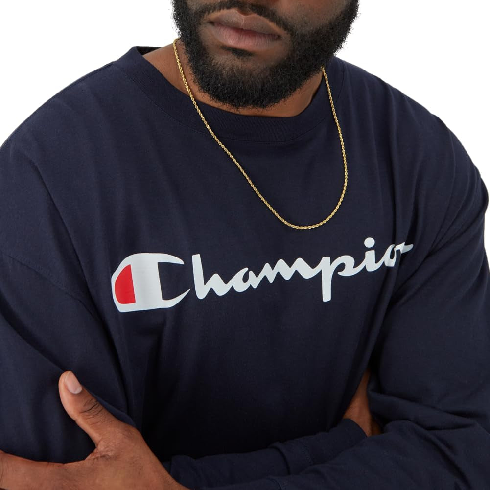Men'S Long Sleeve T-Shirt, Classic T-Shirt for Men (Reg. or Big & Tall)
