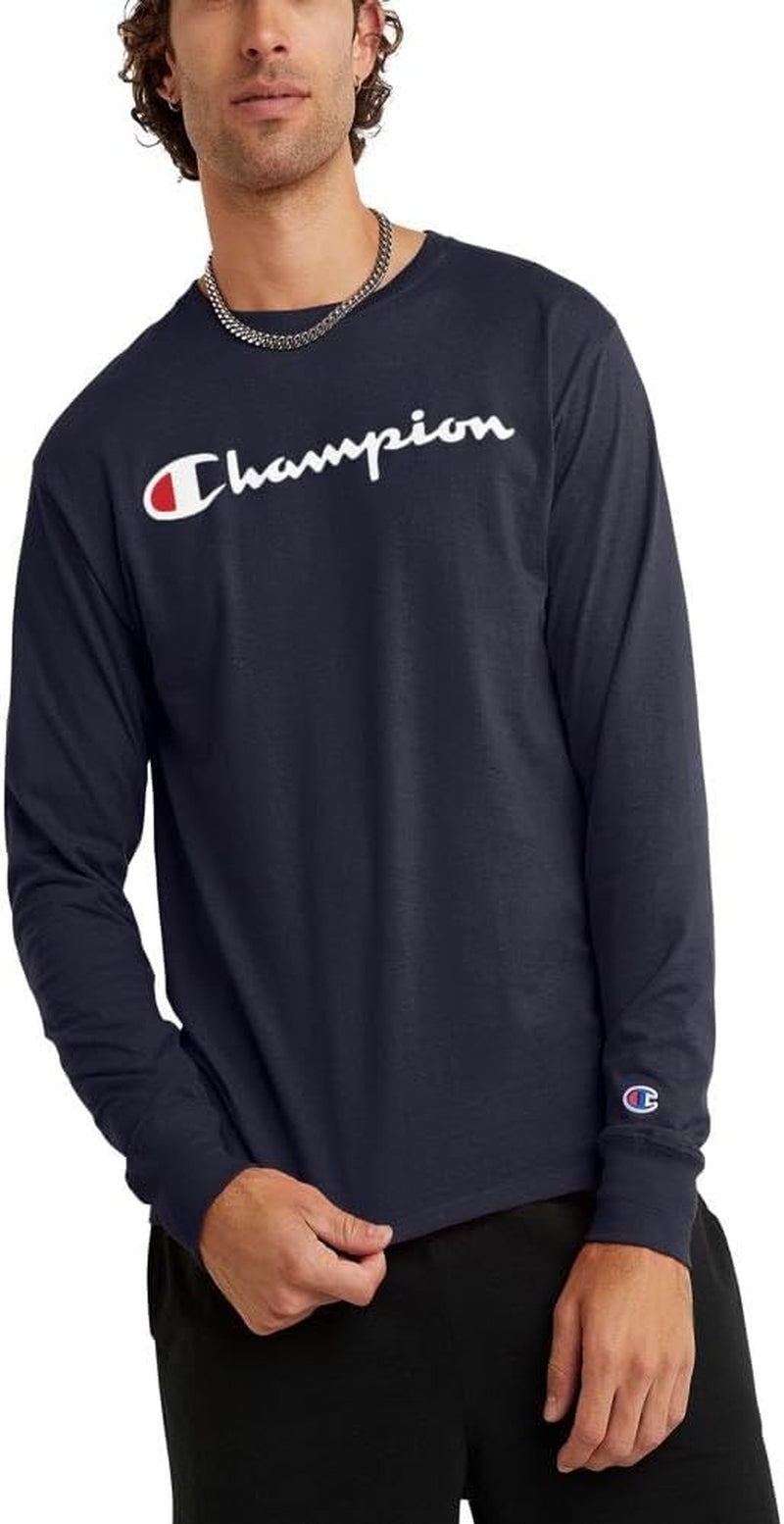 Men'S Long Sleeve T-Shirt, Classic T-Shirt for Men (Reg. or Big & Tall)