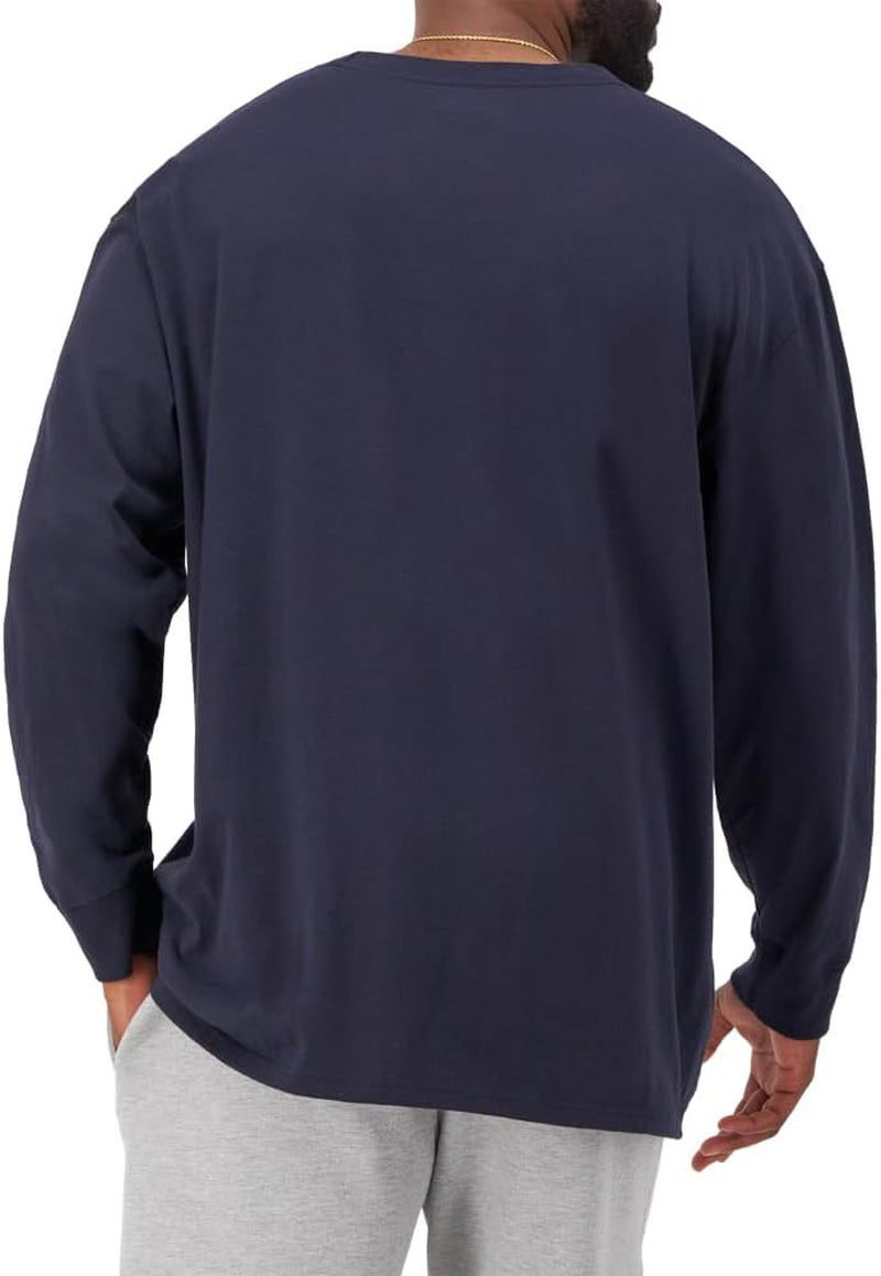Men'S Long Sleeve T-Shirt, Classic T-Shirt for Men (Reg. or Big & Tall)