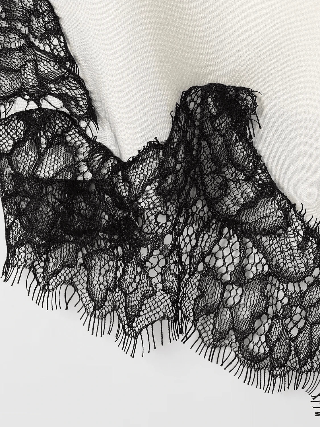 Seelio New Women'S Fashion European Style Lace Decor Sexy Lingerie-Style Top
