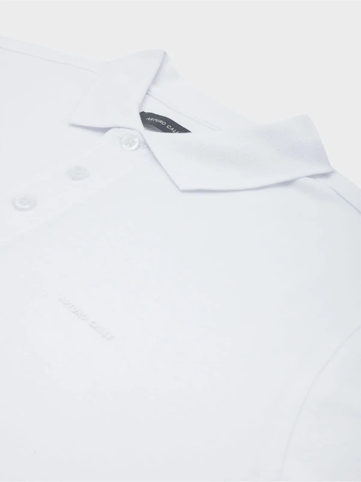 Arturo Calle Polo Unicolor Slim Fit para Hombre