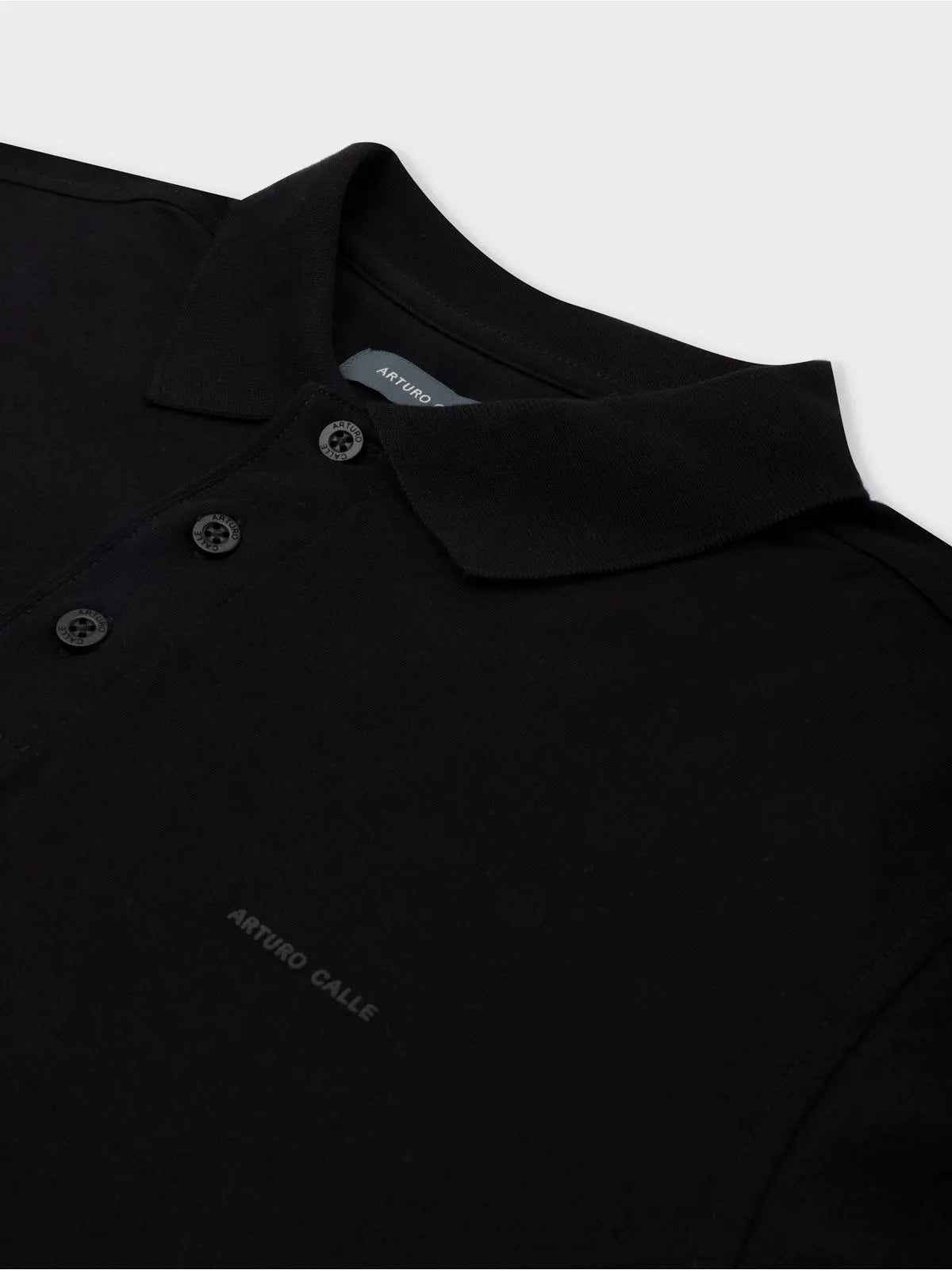 Arturo Calle Polo Unicolor Slim Fit para Hombre