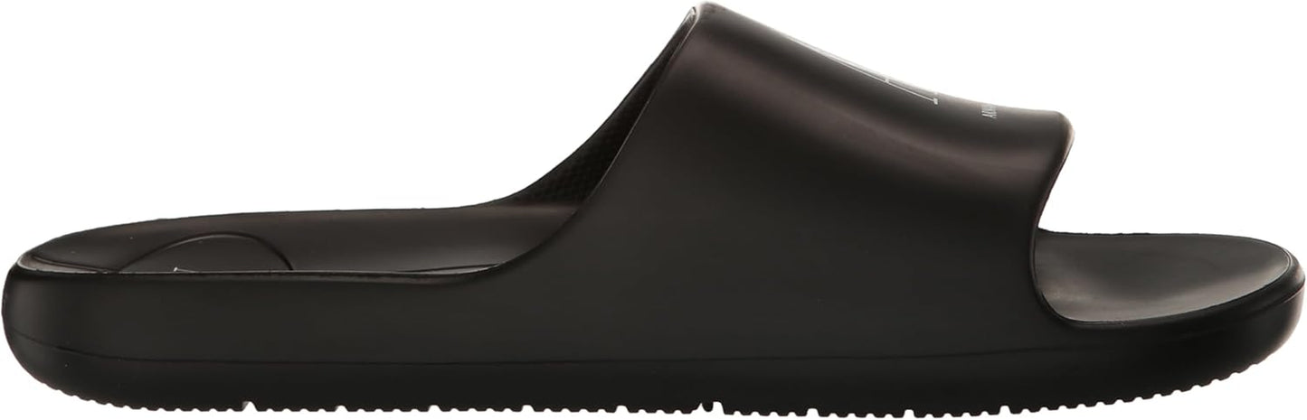 Armani Exchange Mens Icon Project Logo Slip-On Slide Sandal