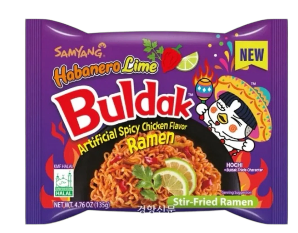 Buldak con sabor a lima habanero