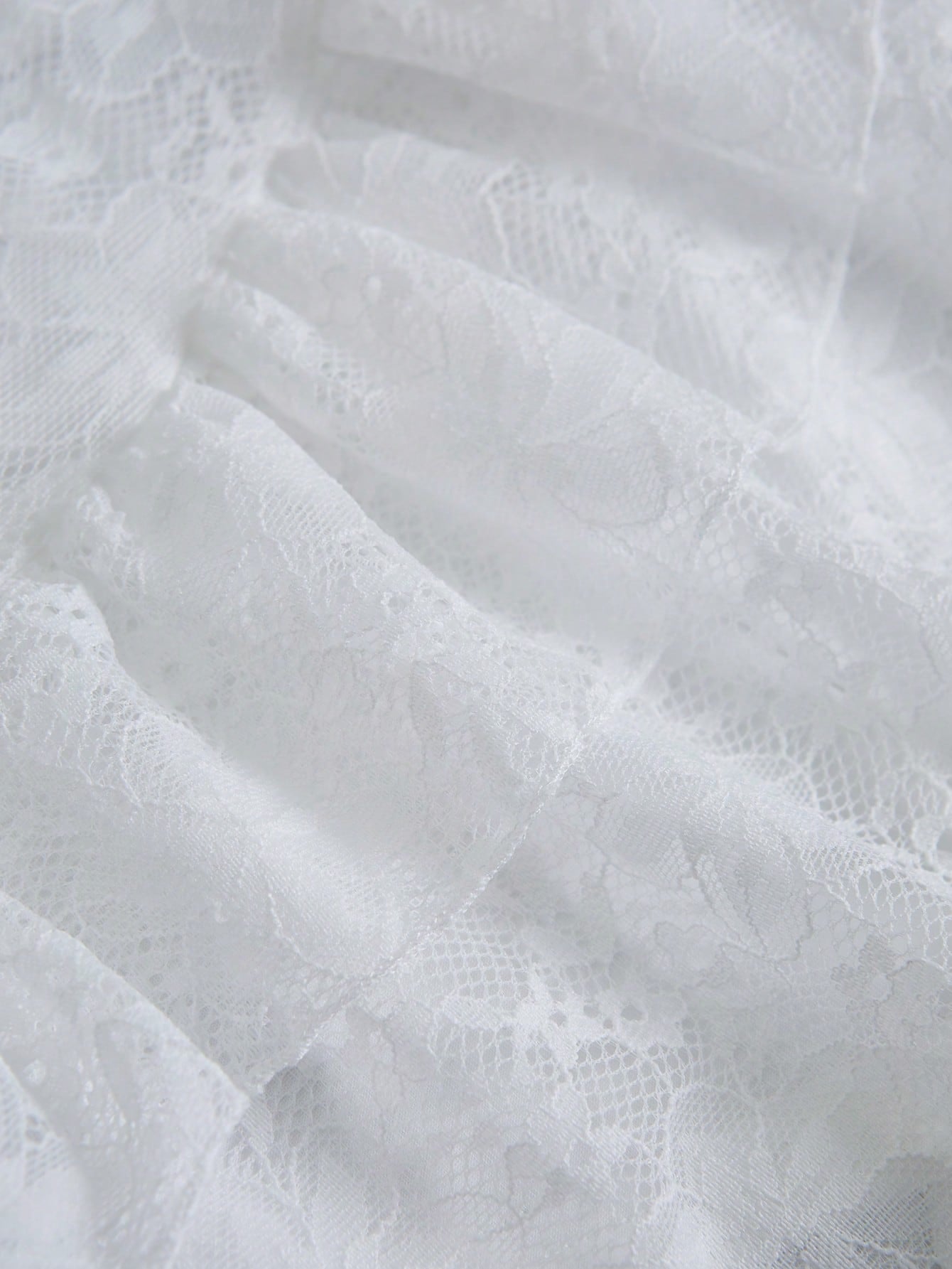 Women'S Lace Ruffle Drawstring Pleated Cute Cake Mini Skirt, Suitable for Gathering, Shopping, Party, White