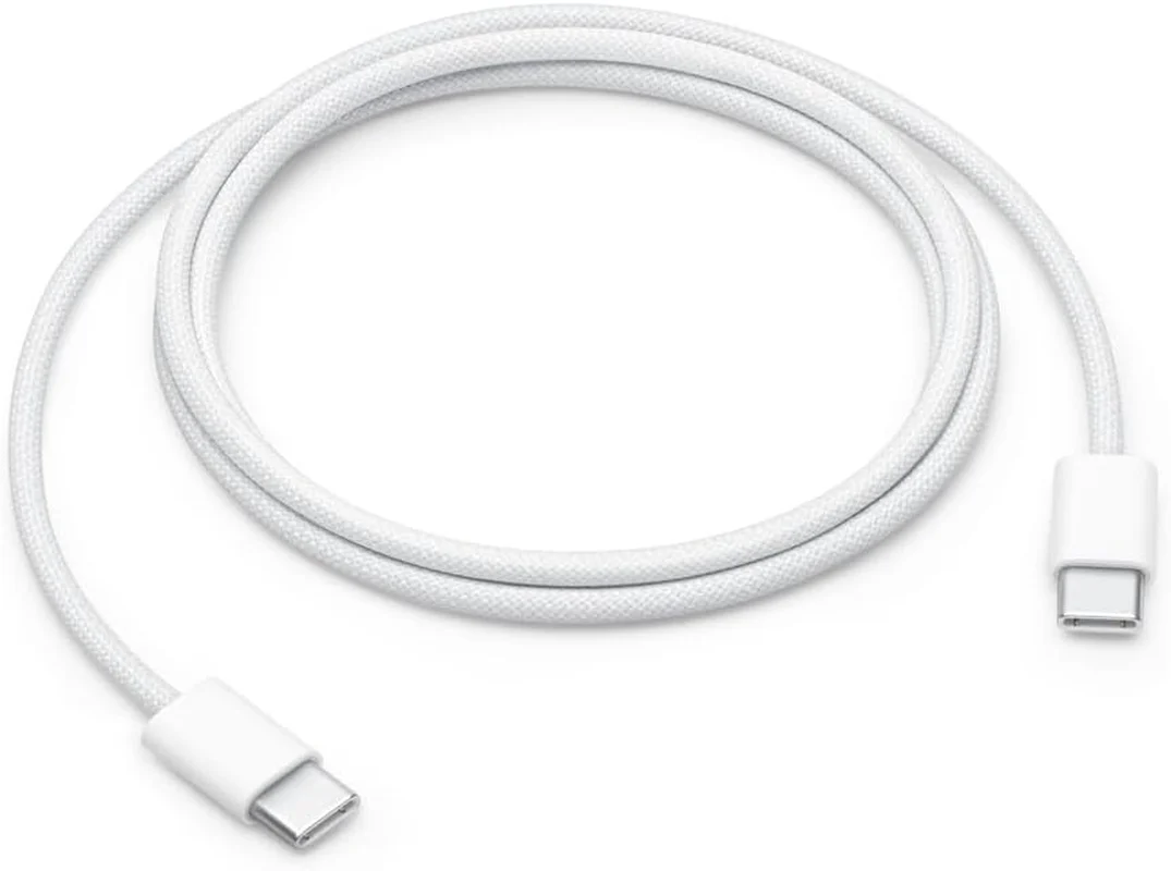 Apple Cable De Carga Tejido USB-C a USB-C De 240 W (6.6 Ft): Carga Rápida Y Cómoda