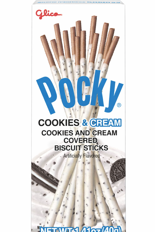 Glico Pocky Palitos de Galleta, Galletas y Crema, 1.41 Oz