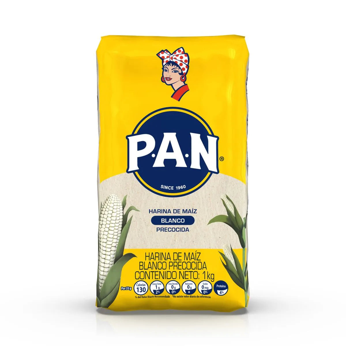 HARINA DE MAIZ BLANCA PAN 800 G