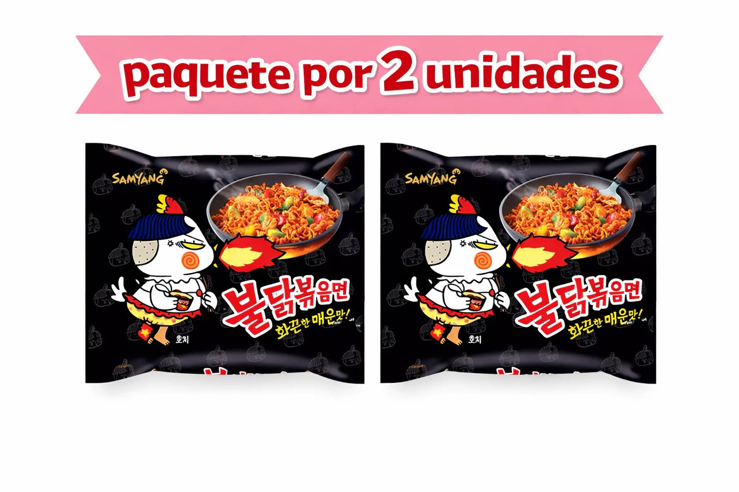 Buldak Picante Con Sabor A Pollo