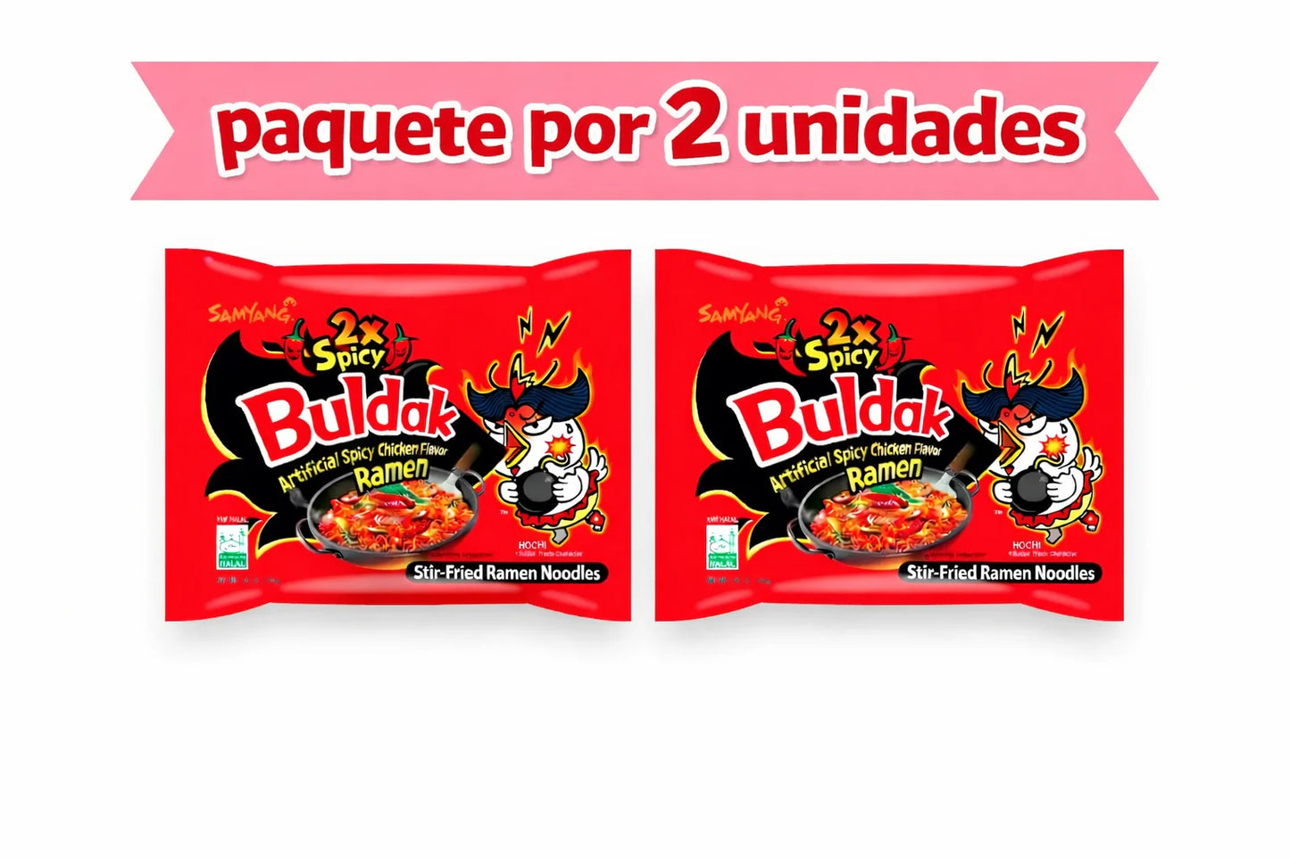 Buldak 2x Spice Sabor A Pollo