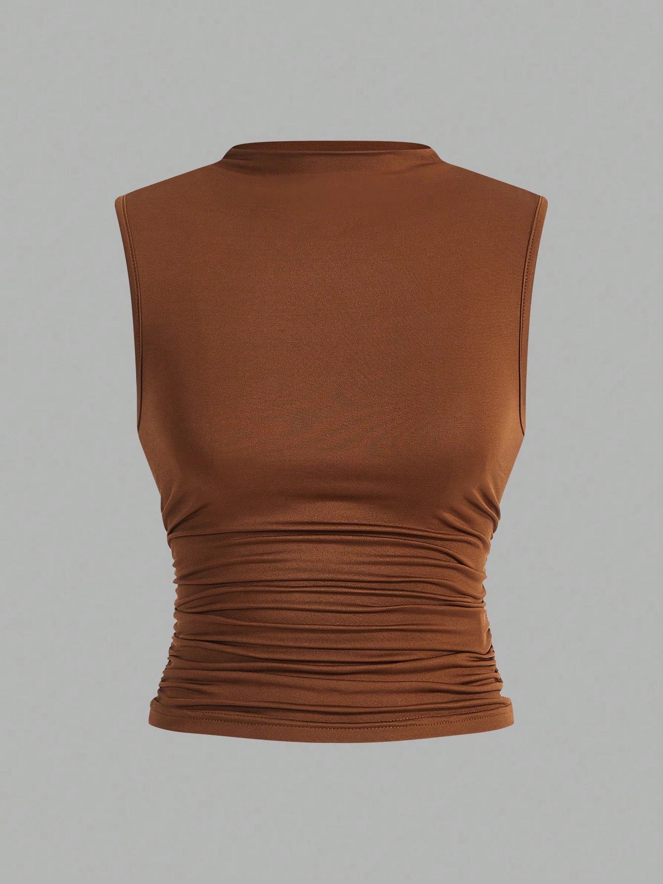 Siren Gaze 3Pcs Pleated Sleeveless Blouse Tops Summer Casual