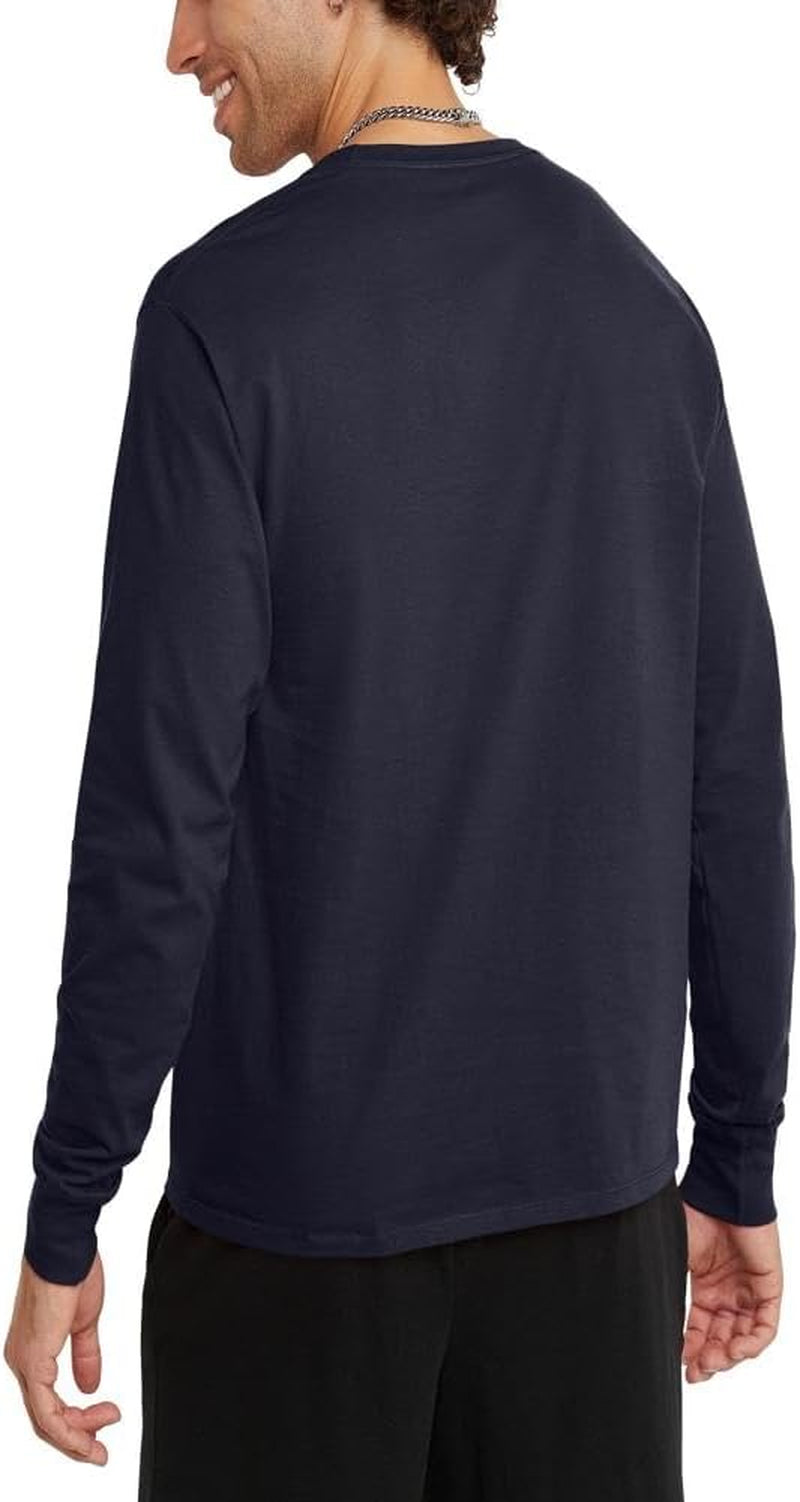 Men'S Long Sleeve T-Shirt, Classic T-Shirt for Men (Reg. or Big & Tall)