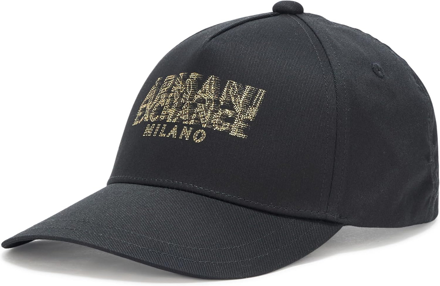 Men'S Milano Black & Gold Baseball Hat, Black, One Size
