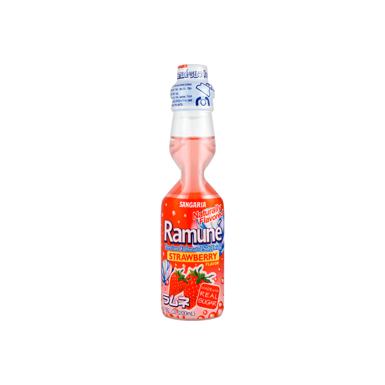 Ramune sabor fresa 6.76 fl oz