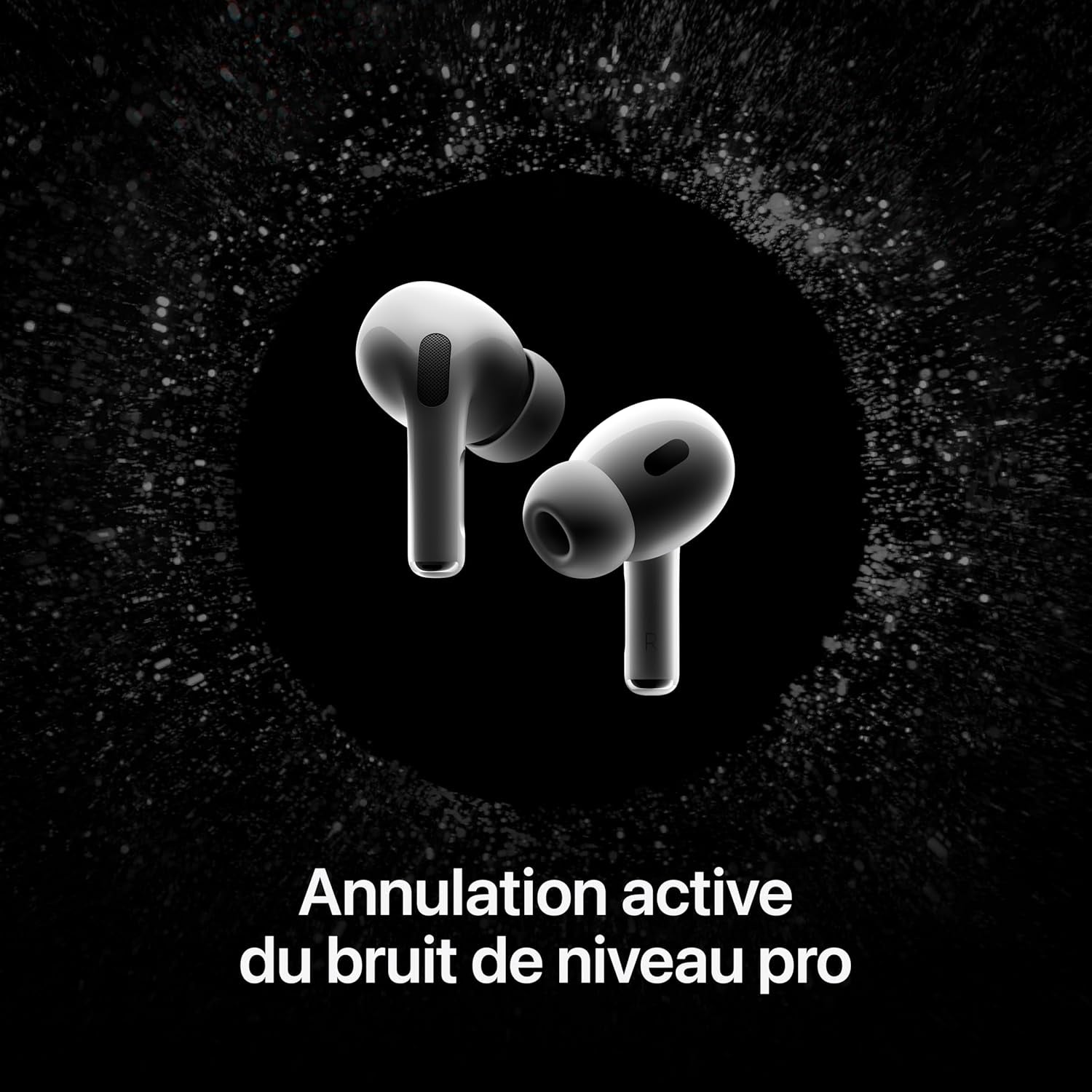 Airpods Pro (2Nd Generation) Wireless Ear Buds with USB-C Charging, up to 2X More Active Noise Cancelling Bluetooth Headphones, Transparency Mode, Adaptive Audio, Personalized Spatial Audio