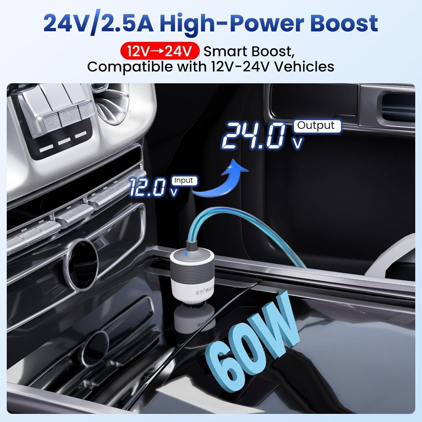 Adaptador de coche starlink mini